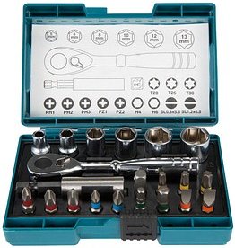 makita Bit-Set B-54081, 21-teilig