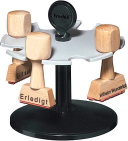 trodat Stempelträger 3008 schwarz für 8 Stempel