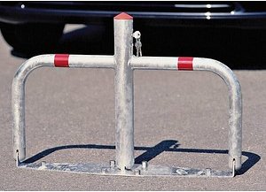 Parkbügel silber, 1 St.