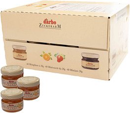 d’arbo Naturrein Orange Konfitüre, 60 St.