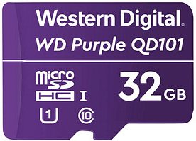 Western Digital Speicherkarte Purple SC QD101 microSDHC, 32 GB, 1 St.
