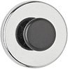 MAUL Kegelmagnete schwarz, Metall Ø 5,1 x 2,4 cm, 1 St.