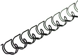 100 LMG Drahtbinderücken schwarz für 30 Blatt