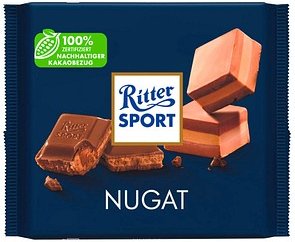 Ritter SPORT Nugat Schokolade 250,0 g