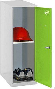 Simonrack Spind SIMONLOCKER DISM grau, grün 8425437119279, 1 Schließfach 40,0 x 50,0 x 91,5 cm