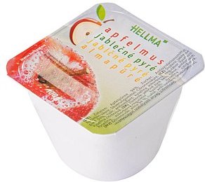 HELLMA Apfel Fruchtmus, 48 Stück