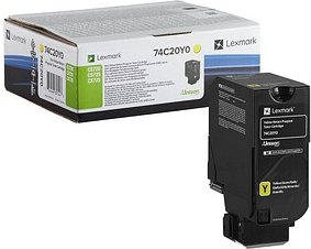 Lexmark 74C20Y0 gelb Toner