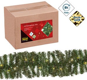 Idena Tannengirlande 160er LED Lichterkette grün 10,0 m, 1 St.