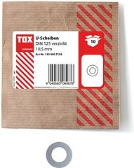 TOX Unterlegscheiben 1334907105 10,5 mm, 10 St.