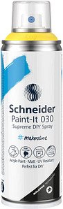 Schneider Paint-It 030 Supreme DIY Acrylspray Sprühfarbe gelb, 1 St.