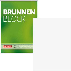 BRUNNEN Briefblock DIN A4 blanko