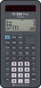 Thumbnail - TEXAS INSTRUMENTS TI-30X Prio MathPrint™ Wissenschaftlicher Taschenrechner anthrazit