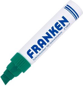 Thumbnail - FRANKEN Jumbo Whiteboard-Marker grün 4,0 - 12,0 mm, 1 St.