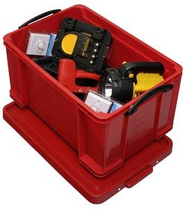 Thumbnail - Really Useful Box Aufbewahrungsbox 48,0 l rot 60,0 x 40,0 x 31,5 cm, 1 St.