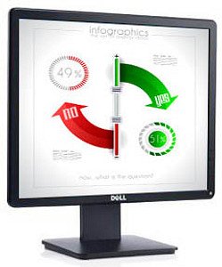 DELL E1715S Monitor 43,0 cm (17,0 Zoll) schwarz