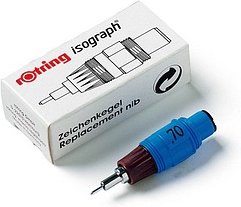 rotring Isograph Zeichenkegel lila 0,35 mm, 1 St.