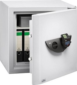 BURG WÄCHTER Tresor WS Office 821 E FP Sicherheitsstufe 2 nach EN 1143-1 lichtgrau 64,1 x 55,4 x 62,6 cm