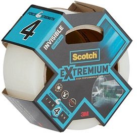 Scotch Extremium™ INVISIBLE Gewebeband transparent 48,0 mm x 25,0 m 1 Rolle