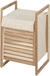 Thumbnail - WENKO Wäschetruhe Acina braun