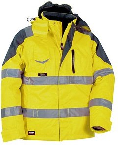 Thumbnail - COFRA® Herren Warnjacke Winter RESCUE gelb Größe 64
