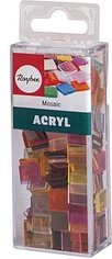 Rayher Mosaiksteine mehrfarbig Acryl transparent, 1 Pack