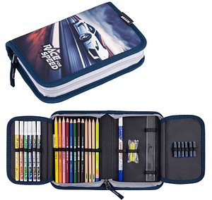 Thumbnail - JOLLY Federmäppchen befüllt Race Motiv 30-teilig