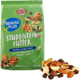 GENUSS PLUS STUDENTENFUTTER 500,0 g