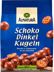 ALNATURA Bio Dinkel Kugeln Schokolade 125,0 g