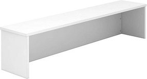 HAMMERBACHER Thekenaufsatz WB16 gerade, weiß 160,0 x 32,0 x 35,0 cm