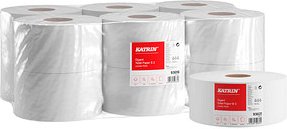 Thumbnail - KATRIN Jumbo-Toilettenpapier Gigant S2 2-lagig, 12 Rollen