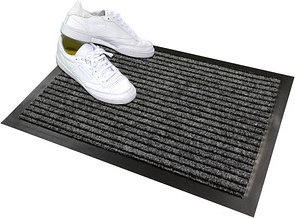 Mercury Fußmatte Oslo grau 80,0 x 120,0 cm
