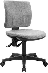 Thumbnail - Topstar Bürostuhl Pro 30, PU300G23 Stoff grau, Gestell schwarz