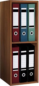 Thumbnail - VCM my office Aktenregal Offas nussbaum 34,0 x 30,0 x 72,0 cm, 1 St.