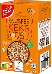 G&G KNUSPER SCHOKO & KEKS Müsli 600,0 g
