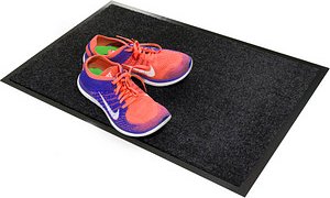 Mercury Fußmatte Alpha schwarz 40,0 x 60,0 cm