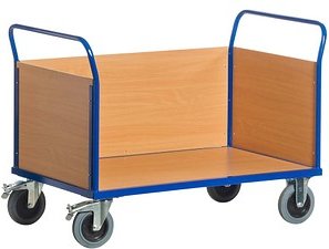Thumbnail - Rollcart Transportwagen 02-6087 blau 70,0 x 117,0 x 99,0 cm bis 600,0 kg