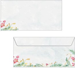 SIGEL Weihnachtsbriefumschläge Christmas Magic DIN lang ohne Fenster, 25 St.