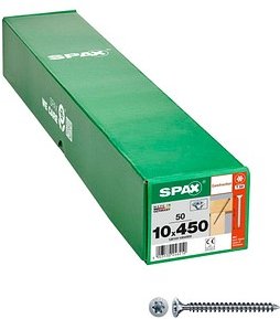 SPAX® Holzbauschrauben T50 Senkkopf WIROX 1201011004505 10 mm x 450 mm, 50 St.