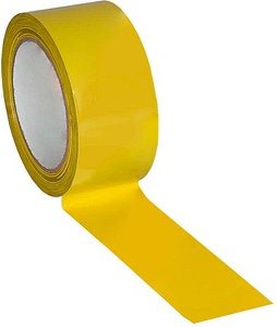 EICHNER Bodenmarkierungsband gelb 5,0 cm x 33,0 m