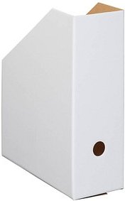 LANDRÉ® Stehsammler 100420039 weiß Karton, DIN A4