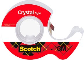 Thumbnail - Scotch Klebefilmabroller Crystal Tape rot
