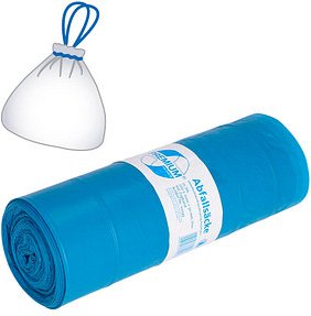 Thumbnail - DEISS Müllbeutel PREMIUM 120,0 l blau 60 µm, 25 St.