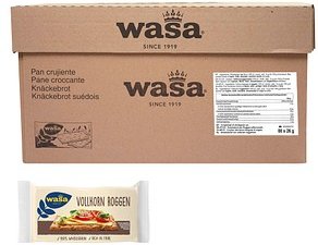 wasa® Vollkorn Roggen Knäckebrot 80x 26,0 g, 80 St.