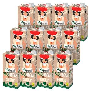 Velike! Natur Bio-Haferdrink 12x 1,0 l