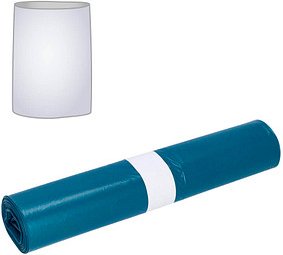 Thumbnail - DEISS Müllbeutel 120,0 l blau 32 µm, 25 St.
