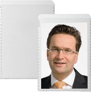 DURABLE Dokumentenhüllen transparent 5,2 x 7,4 cm, 10 St.