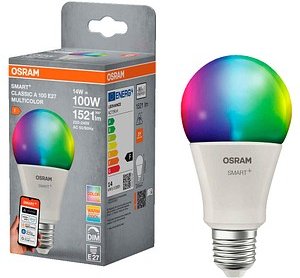 Thumbnail - OSRAM LED-Lampe SMART+ MATTER Classic A100 E27 14 W matt