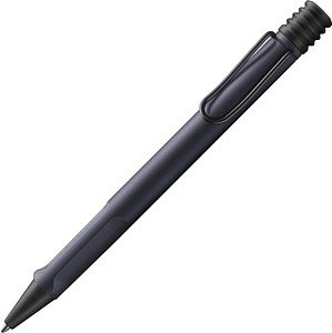 LAMY Kugelschreiber safari steel black, Schreibfarbe: schwarz, 1 St.