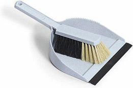 Nölle Kehrgarnitur grau Kunststoff 22,0 cm breit