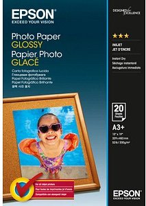 EPSON Fotopapier S042535 DIN A3+ glänzend 200 g/qm 20 Blatt